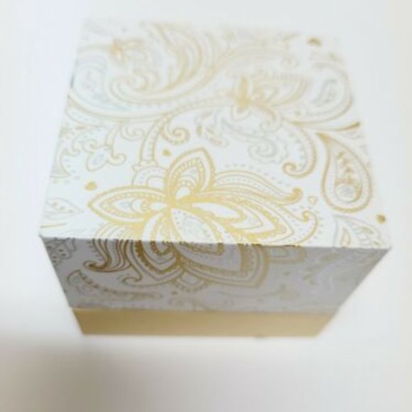 Charter Club Gold Ruby Stone Triple Ring Sz8 - Picture 3 of 3